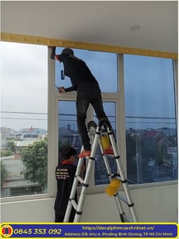 Dự án thi công phim cách nhiệt nhà xưởng tại KCN Mỹ Phước 3, Bến Cát - PHÚ QUÝ NEG