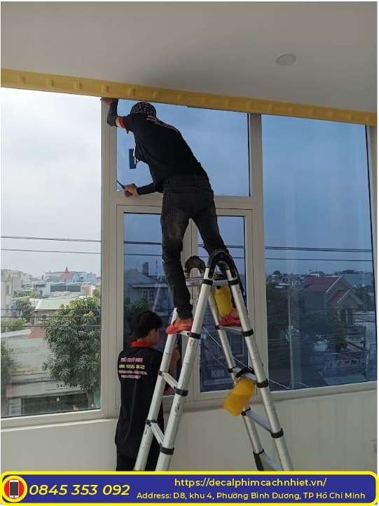 Dự án thi công phim cách nhiệt nhà xưởng tại KCN Mỹ Phước 3, Bến Cát - PHÚ QUÝ NEG